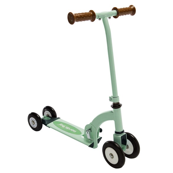 4 wheel kick-bike, green