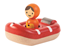 Plan toys Coast guard boat