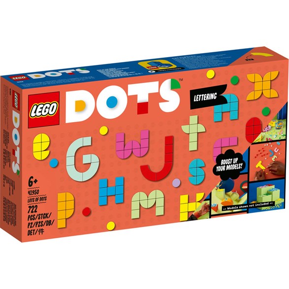 LEGO® Dots - massor av DOTS-bokstäver