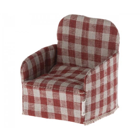 Maileg Chair mouse, red