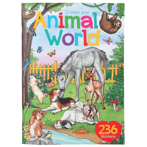 Create your animal world pysselbok