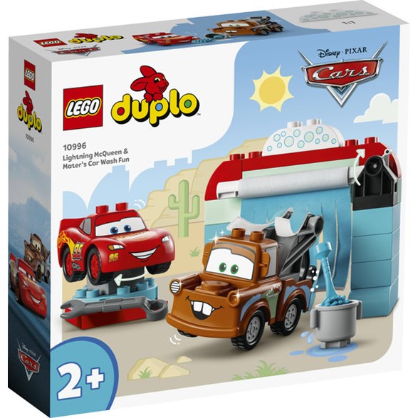 LEGO® Duplo - Blixten McQueen och Bärgarns roliga biltvätt