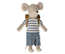 Maileg Tricycle mouse, big brother with bag