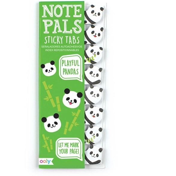 Ooly Note pals, playful pandas