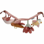 Flowers & butterflies stroller toy chain