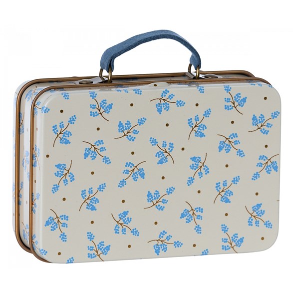 Maileg Small suitcase, Madelaine blue