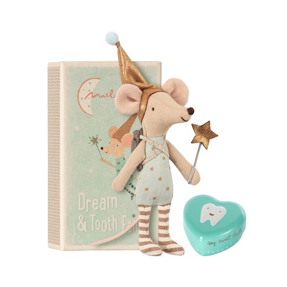 Maileg Tooth Fairy, Big Brother Mouse W. Box