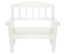 Wooden Bench, Off White