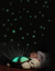 Twilight Turtle nattlampa med stjärnhimmel (grönbrun, Cloud b)