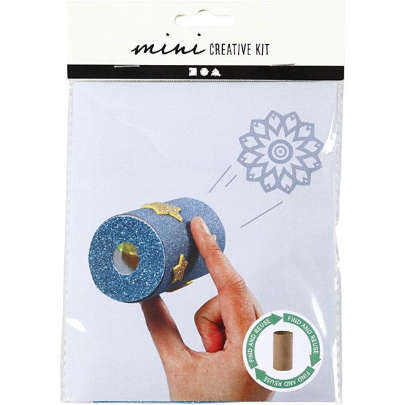 Mini-kit - gör en kalejdoskop av en toarulle
