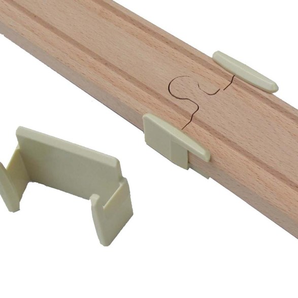 Suretrack clips - till trätågbana (passar Brio och liknande)
