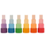 24 stapelbara skålar i regnbågsfärger (från Grapat)