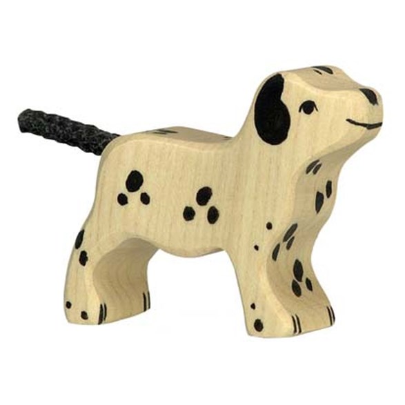 Holztiger Hund, dalmatiner