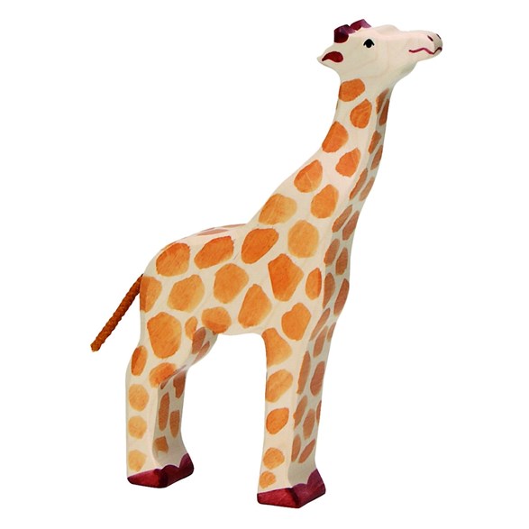 Holztiger Giraff, huvud upp