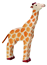 Holztiger Giraff, huvud upp