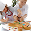 Bakform i silikon - pepparkakasgubbe (röd)