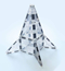 Magna-tiles Ice genomskinliga magnetiska byggplattor, 16 bitar