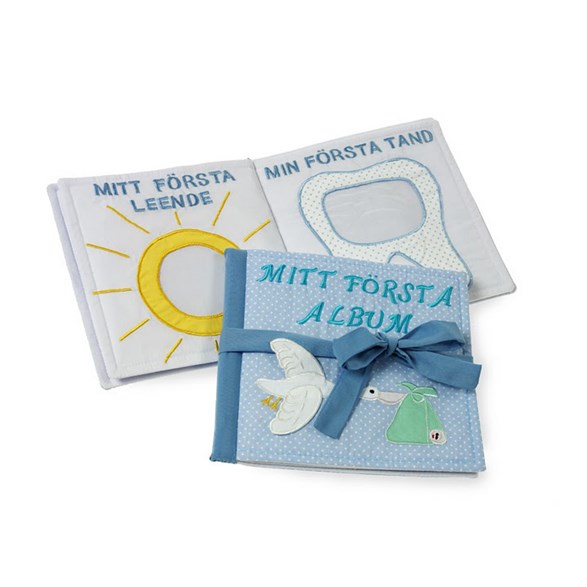 Mitt första album, blå