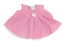 Kläder till Lilla Rubens, rosarutig klänning