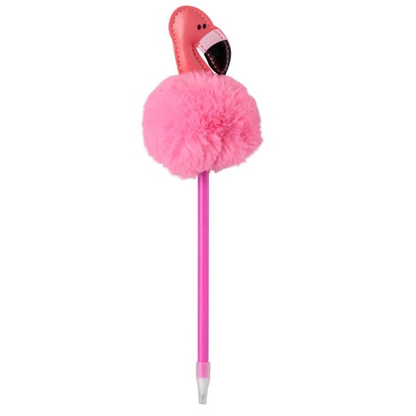 Flamingo pom-pom penna (från Tobar)
