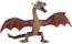 Bullyland Lekfigur, flygande drake röd/brun