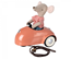 Maileg Mouse car, coral