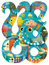 Djeco art puzzle octopus, 350 pcs