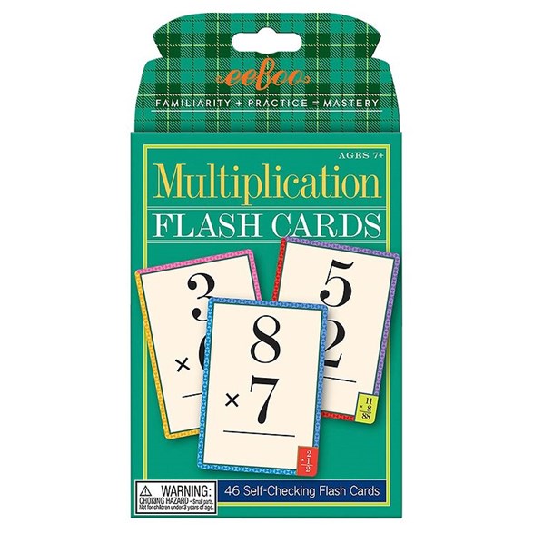 Flash-kort, multiplikation