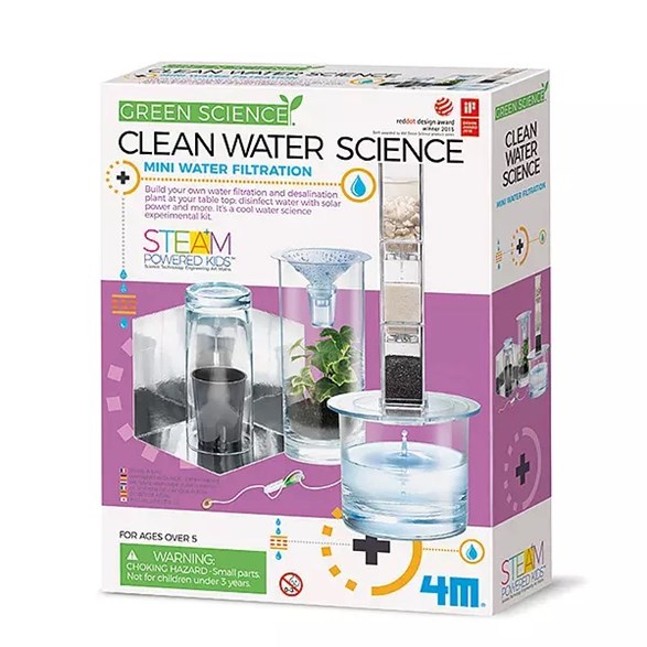 4M KidzLabs, clean water science