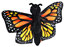 Wild republic huggers monarch butterfly