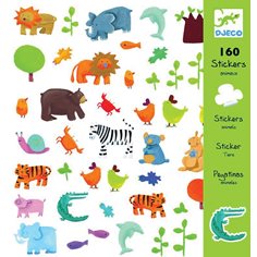 Djeco stickers, animals