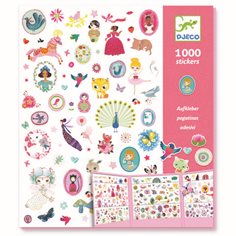 Klistermärken, 1000 st