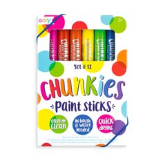 Ooly Chunkies paint sticks, 12 st