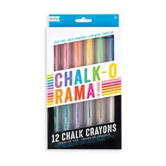 Ooly Chalk-o-rama, 12 st