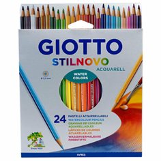 Giotto stilnovo, 24 watercolour pencils