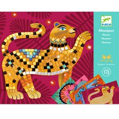 Djeco mosaic kits, deep in the jungle