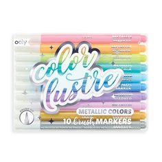 Color lustre markers