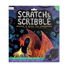 Scratch & scribble, fantastic dragons