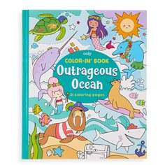 Ooly Color-In Book, Outrageous Ocean
