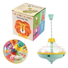 Rex London Colourful creatures spinning top
