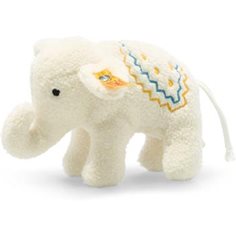 Little elephant with rattle