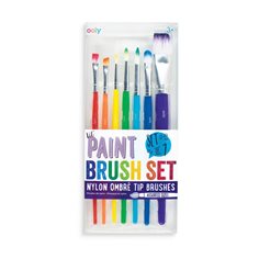 Ooly Lil' Paint Brushes - 7-P