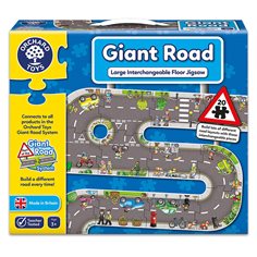 Orchard Toys Pussel 20 bitar, giant road