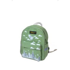 City backpack, grön
