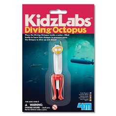 Kidzlabs, diving octopus