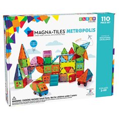 Magna-Tiles Metropolis, 110 bitar