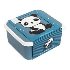 Lunch & snack box set 4 delar, panda