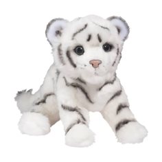 Douglas Silky white tiger cub