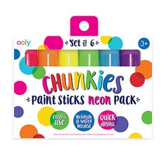 Chunkies paint sticks neon, 6 st