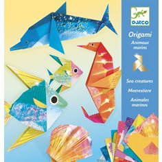 Origami, sea creatures